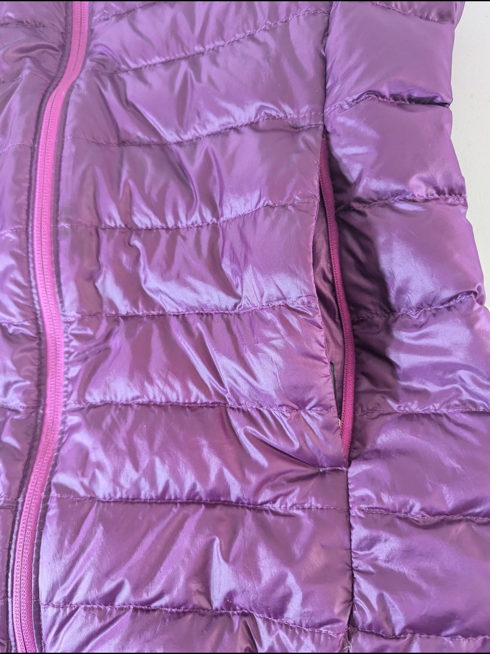 REI Co-op Down Puffer Vest Women’s Purple Lightweight Packable Outdoor Jacket - Picture 3 of 7